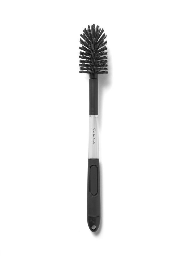 Sur La Table Soap Dispensing Bottle Brush, Black - Image 1